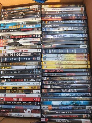 140 DVD's, eventueel ook kleine r pakket mogelijk.  beschikbaar voor biedingen