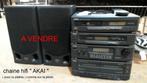 chaine hi-fi AKAI complet, TV, Hi-fi & Vidéo, Enlèvement, Comme neuf, Akai, Micro chaîne