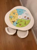 stokke tafel met 2 stoelen + opbergzak, Kinderen en Baby's, Ophalen, Zo goed als nieuw