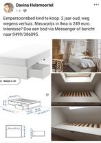 Kinderbed Ikea - nieuwstaat, Ophalen, Zo goed als nieuw, Eenpersoons