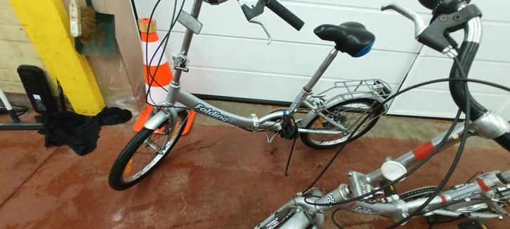 Vouw mini fiets folding 09 aluminium, Fietsen en Brommers, Fietsen | Vouwfietsen, Ophalen