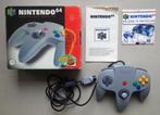 Originele Controller Grijs voor de Nintendo 64 in doos, Enlèvement ou Envoi, Utilisé