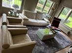 Complete Living room, Cuir, Comme neuf, Modern, Enlèvement