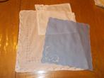 Lot de mouchoirs vintage pour dame., Ophalen, Zo goed als nieuw