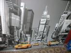 Garageverkoop Groot schilderij van New York City, Diversen, Ophalen, Zo goed als nieuw