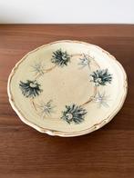 Zeldzaam Wasmuel barbotine majolica bordje 19e eeuw, Ophalen of Verzenden