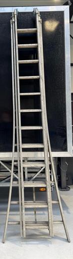 Uitschuifbare ladder, Doe-het-zelf en Bouw, Ladders en Trappen, Ophalen, Gebruikt, Ladder, Opvouwbaar of Inschuifbaar