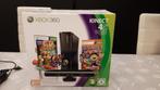 xbox 360 + kinect + 3 controllers + darts/tennis/bowling/..., Games en Spelcomputers, Spelcomputers | Xbox 360, Met 3 controllers of meer
