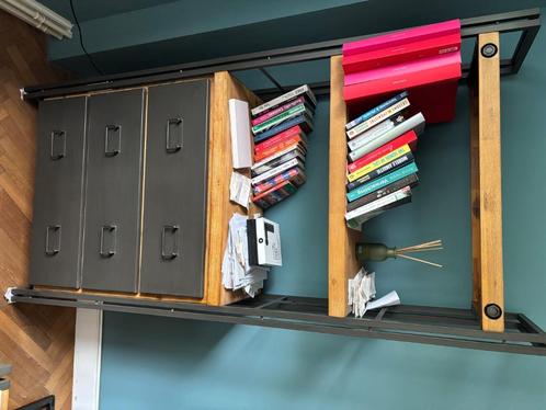 Bureau en bureau kast - huidige collectie, Huis en Inrichting, Kasten | Ladekasten, Zo goed als nieuw, 150 tot 200 cm, 100 tot 150 cm