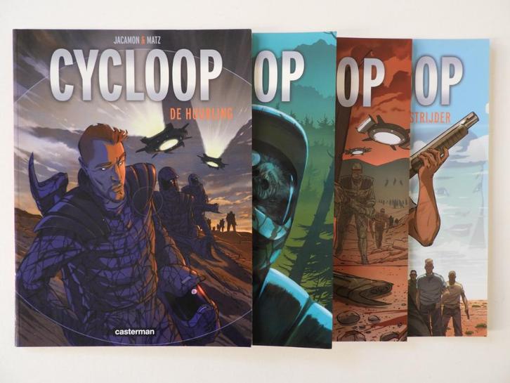 Cycloop 1 tem 4! De volledige reeks!, Boeken, Stripverhalen, Ophalen of Verzenden