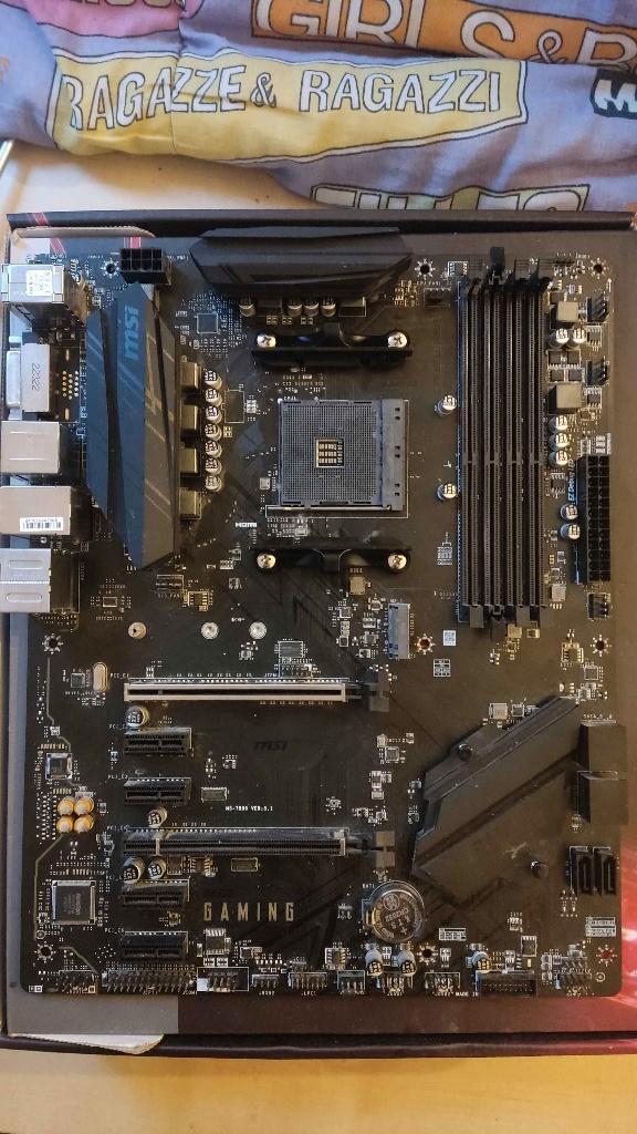 Carte-mère MSI B550 Gaming GEN3, Computers en Software, Moederborden, Gebruikt, AMD, DDR4, Ophalen