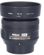 Nikon Lens DX 35 mm f  1,8 2x gebruikt, Audio, Tv en Foto, Foto | Lenzen en Objectieven, Ophalen, Zo goed als nieuw