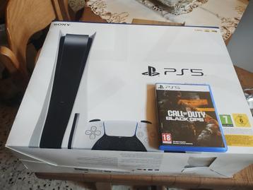 Console Playstation 5 825gb + call of duty black ops 6 beschikbaar voor biedingen