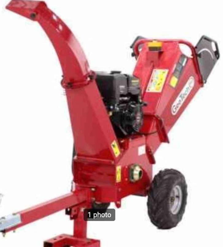 LOCATION Broyeur de branche 90mm, Jardin & Terrasse, Déchiqueteurs, Comme neuf, Essence, Enlèvement