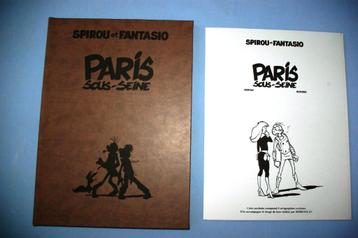 Spirou TL Paris Sous Seine 2004 + sérigraphies *Etat neuf