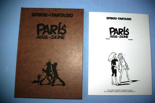 Spirou TL Paris Sous Seine 2004 + sérigraphies *Etat neuf, Boeken, Stripverhalen, Nieuw, Eén stripboek, Ophalen of Verzenden