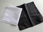 Pochette tissu 1 noire 1 blanche., Handtassen en Accessoires, Tassen | Damestassen, Overige typen, Ophalen of Verzenden, Zo goed als nieuw