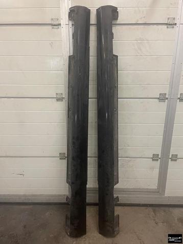 Sideskirt links rechts Mercedes CLK W209 zwart C197