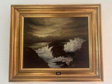 schilderij van R. Jeunehomme beschikbaar voor biedingen