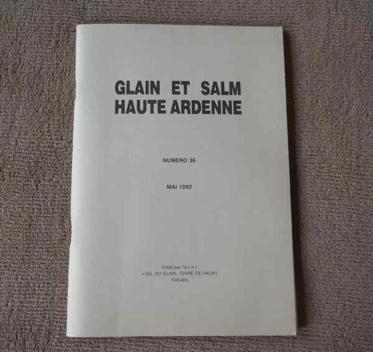 Glain et Salm (36 - Mai 1992) - Grand-Halleux Vielsalm, Boeken, Geschiedenis | Nationaal, Gelezen, Ophalen of Verzenden