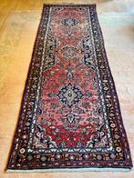 langwerpig handgemaakt Perzisch tapijt 325x115 , Comme neuf, 100 à 150 cm, Noir, Rectangulaire