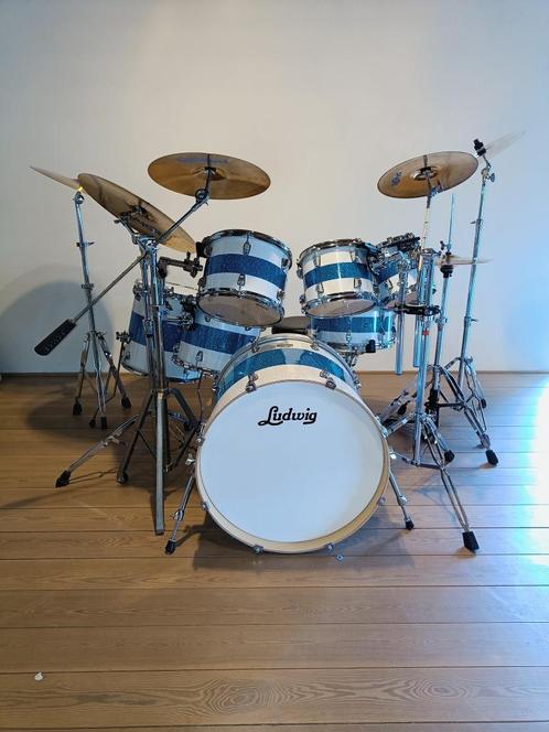 Ludwig custom stage kit + paiste 2000 cymbalset, Muziek en Instrumenten, Drumstellen en Slagwerk, Nieuw, Ludwig, Ophalen of Verzenden