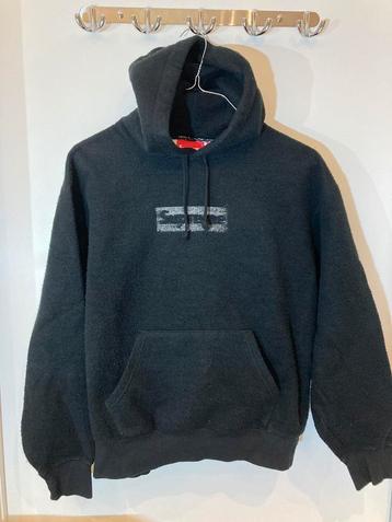 Sweater hoodie Supreme inside out box logo Small 