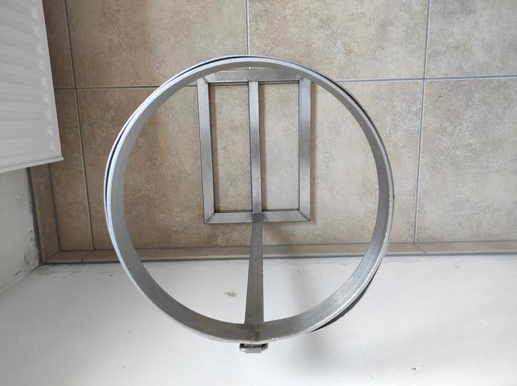 Industriële PMD/vuilzakhouder inox, hoogwaardige kwaliteit v, Huis en Inrichting, Badkamer | Badtextiel en Accessoires, Ophalen