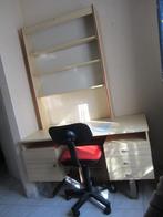 bureau avec étagère et chaises, Enlèvement, Bureau