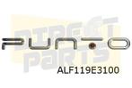 Fiat Punto embleem tekst ''Punto" achterzijde Origineel!  51, Auto-onderdelen, Verzenden, Nieuw, Fiat