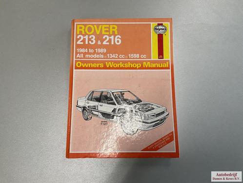 Rover 213 & 216 Owners Workshop Manual ISBN1850106797, Autos : Divers, Modes d'emploi & Notices d'utilisation, Enlèvement ou Envoi