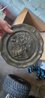 Ancienne assiette étain, Antiek en Kunst, Antiek | Tin, Ophalen
