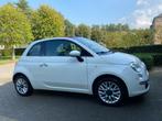 Fiat 500c, Auto's, Fiat, Stof, Zwart, Cabriolet, Wit