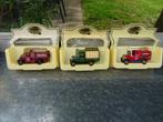 Lot van 3 schaalmodellen van vooroorlogse trucks, Ophalen of Verzenden, Zo goed als nieuw, Bus of Vrachtwagen