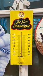 De Ster verzekeringen emaille thermometer, Antiek en Kunst, Ophalen of Verzenden