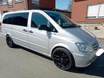 Mercedes-Benz Vito V6 Dubbele Cabine Lichte Vracht, Auto's, Mercedes-Benz, Automaat, Euro 5, Cruise Control, Zwart
