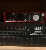 Focusrite Scarlett audio 2i2 interface 2nd gen, Ophalen of Verzenden, Gebruikt