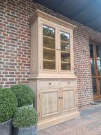 Eiken buffetkast/vitrinekast GRATIS LEVERING