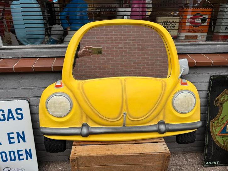 Volkswagen Kever Decoratie spiegel XL, Verzamelen, Merken en Reclamevoorwerpen, Gebruikt, Reclamebord, Ophalen