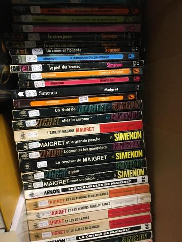 Simenon en livres de poche beschikbaar voor biedingen