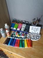 Acrylic peinture de plusieurs couleurs (voir photos), Enlèvement, Utilisé