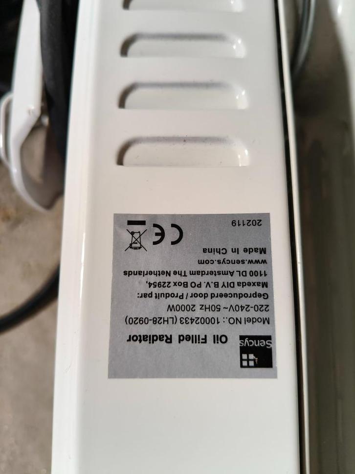 Zibro kamin , elektrische zibro , elektrische olie radiator, Doe-het-zelf en Bouw, Verwarming en Radiatoren, Gebruikt, Overige typen