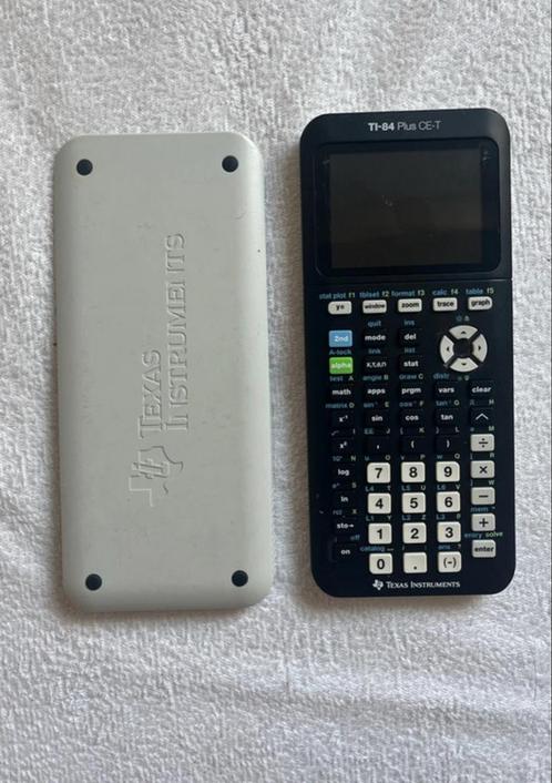 Rekenmachine TI-84 plus CE-T (1), Diversen, Rekenmachines, Gebruikt, Grafische rekenmachine, Ophalen of Verzenden