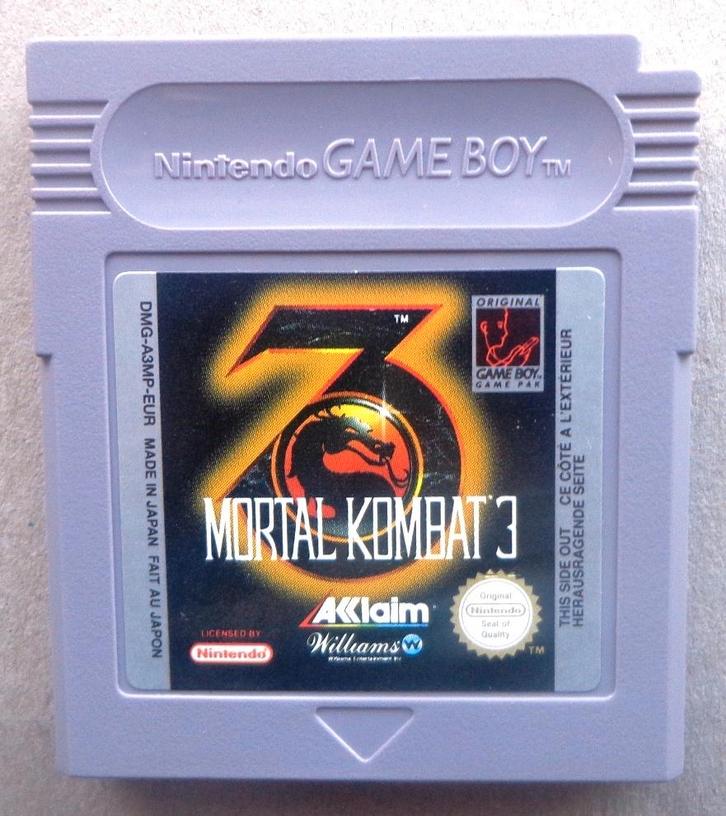 Mortal Kombat 3 voor de Nintendo Gameboy, Games en Spelcomputers, Games | Nintendo Game Boy, Gebruikt, Ophalen of Verzenden