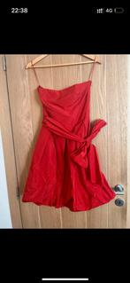 Strapless Cocktailjurk Zara rood, Ophalen of Verzenden, Zo goed als nieuw, Rood, Cocktailjurk