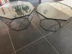 Tables basse verre, Huis en Inrichting, Tafels | Salontafels, Glas, Zo goed als nieuw