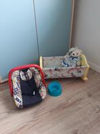 Maxi-cosy, bedje, potje en beer, Kinderen en Baby's, Speelgoed | Poppen, Ophalen, Gebruikt