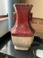 Stenen vaas in oude staat, Enlèvement, Utilisé, Poterie ou Porcelaine, Moins de 50 cm