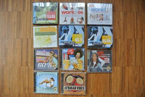 Set cd's work-out muziek, Cd's en Dvd's, Cd's | Overige Cd's, Zo goed als nieuw, Boxset, Ophalen of Verzenden