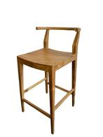wabisabi houten barkruk / tabouret, Ophalen